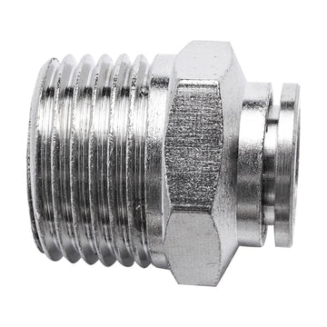 AirCraft Metal PU Fitting Straight 10mmX 1/2' M - image 01