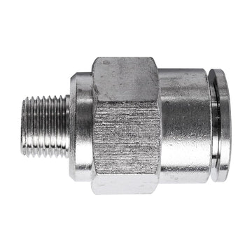 AirCraft Metal PU Fitting Straight 12mmX 1/8' M - image 01