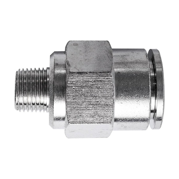 AirCraft Metal PU Fitting Straight 12mmX 1/8' M - image 01