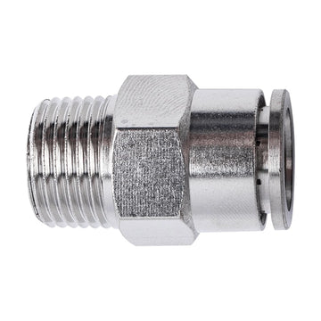 AirCraft Metal PU Fitting Straight 12mmX 3/8' M - image 01