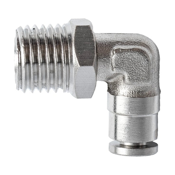 AirCraft Metal PU Fitting Elbow 4mm1/4' M - image 01
