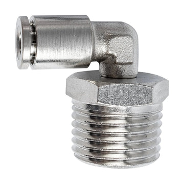 AirCraft Metal PU Fitting Elbow 6mm1/2' M - image 01