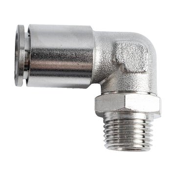 AirCraft Metal PU Fitting Elbow 12mm1/4' M - image 01