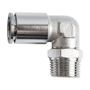 AirCraft Metal PU Fitting Elbow 12mm3/8' M - image 01
