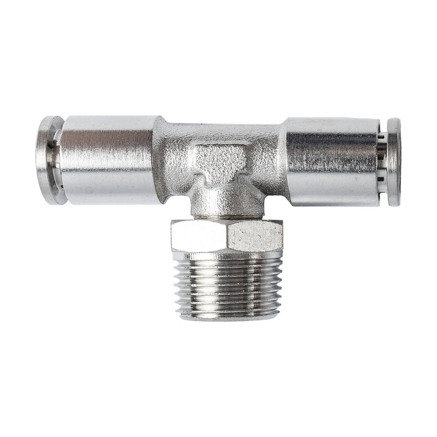 AirCraft Metal PU Fitting T-Joint 8mm3/8' M - image 01