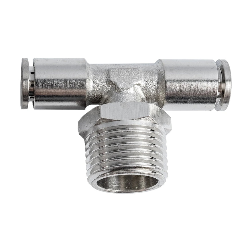 AirCraft Metal PU Fitting T-Joint 8mm1/2' M - image 01