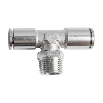 AirCraft Metal PU Fitting T-Joint 10mm3/8' M - image 01