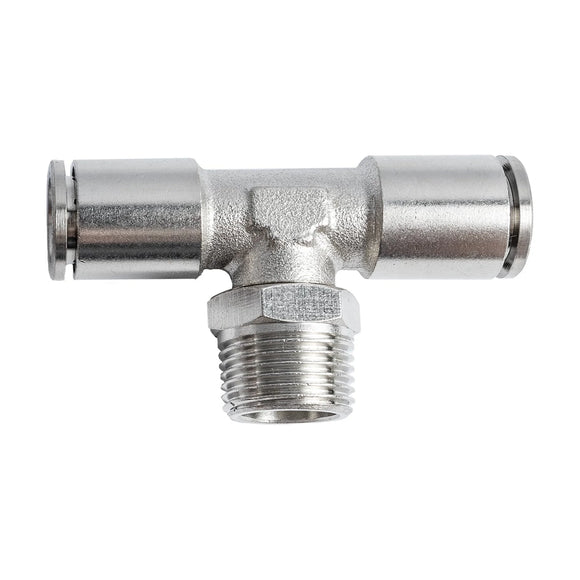 AirCraft Metal PU Fitting T-Joint 10mm3/8' M - image 01