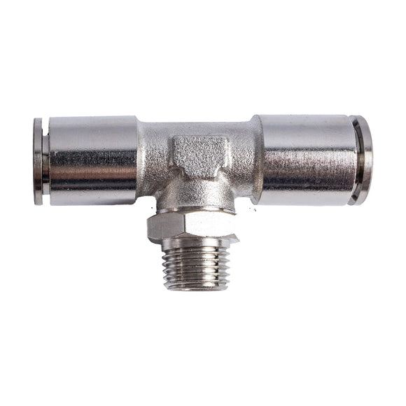 AirCraft Metal PU Fitting T-Joint 12mm1/4' M - image 01