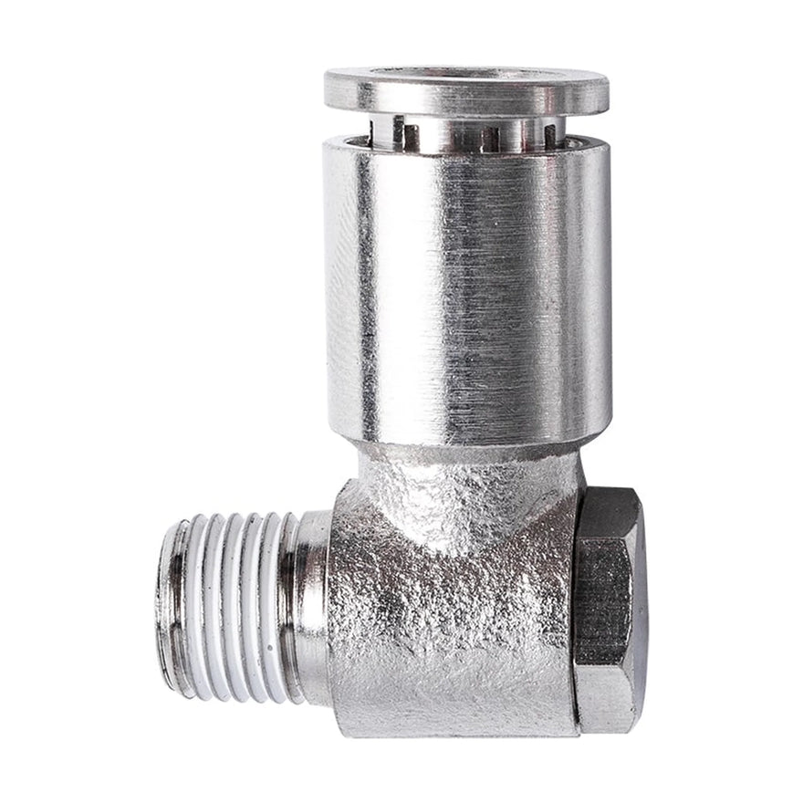 AirCraft Metal Swivel Elbow 8mmX 1/8' M - image 01