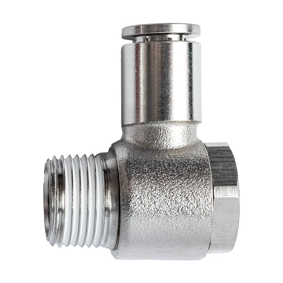 AirCraft Metal Swivel Elbow 8mmX 3/8' M - image 01