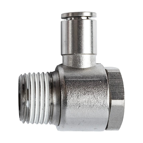 AirCraft Metal Swivel Elbow 8mmX 1/2' M - image 01
