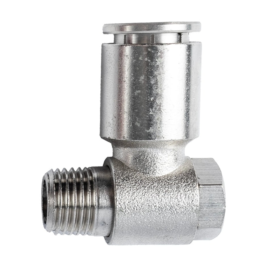 AirCraft Metal Swivel Elbow 12mmX 1/4' M - image 01