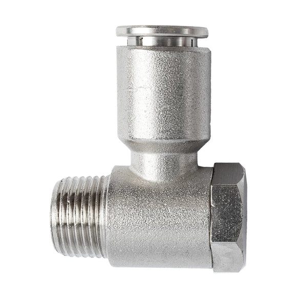 AirCraft Metal Swivel Elbow 12mmX 3/8' M - image 01