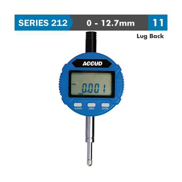 Accud Digital Indicator Lug Back 12.7mm / 0.5in - image 01