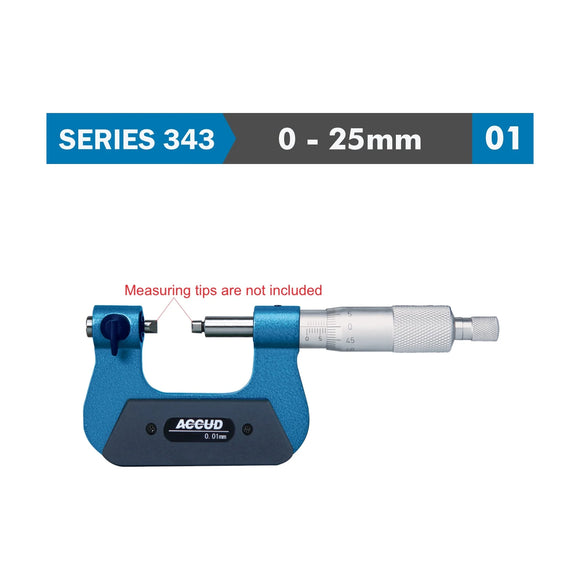 Accud Indicating Micrometer 0-25mm - image 01