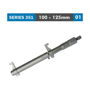 Accud Inside Micrometer 100-125mm Without Setting Ring 0.010mm Accuracy 0.01mm G - image 01