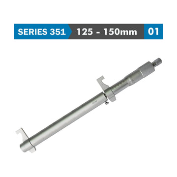 Accud Inside Micrometer 125-150mm Without Setting Ring 0.011mm Accuracy 0.01mm G - image 01