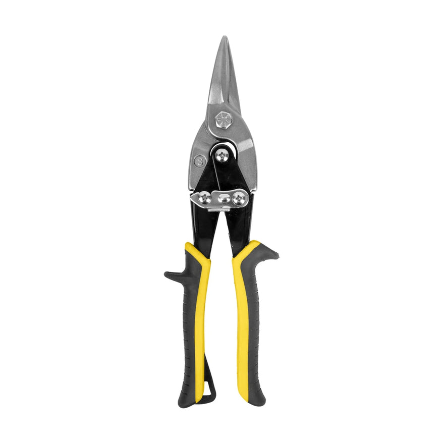 Tork Craft Tin Snip 260mm Straight & Shape Cut Yellow - image 01