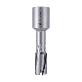 Tork Craft Annular Hole Cutter TCT 14 X 35mm Weld Shank 19.05mm - image 01