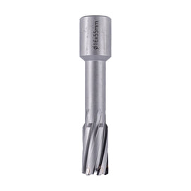 Tork Craft Annular Hole Cutter TCT 16 X 55mm Weld Shank 19.05mm - image 01