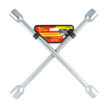 Tork Craft Wheel Spanner 4 Way 17/19/21/23mm 14' (350mm) - image 01