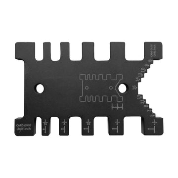 Pro-Tech Tenon Ruler Gauge Card – Imperial & Metric - image 01