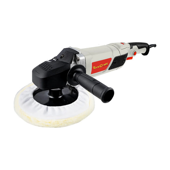 Tork Craft Polisher 1500w 180mm B/pad & Bonnet 600-3000RPM Const/speed D-handle - image 01