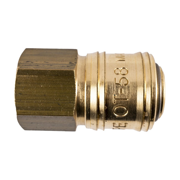GAV Brass Female Quick Coupler 3/8' Female German - image 01