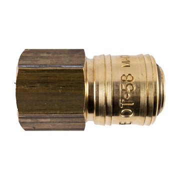 GAV Brass Female Quick Coupler 1/2' Female German - image 01
