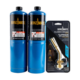 Bernzomatic Propane Cylinder & Pencil Flame Torch Combo Pack - image 01