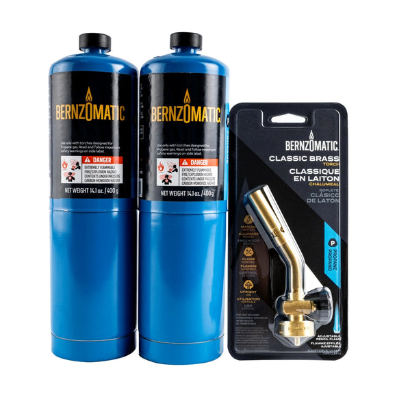 Bernzomatic Propane Cylinder & Pencil Flame Torch Combo Pack - image 01