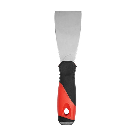 Tork Craft Putty Knife 50mm Stainless Steel Blade Soft Grip Steel Cap - image 01