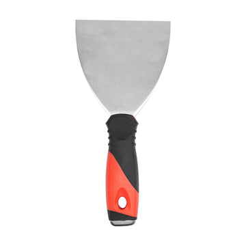 Tork Craft Putty Knife 100mm Stainless Steel Blade Soft Grip Steel Cap - image 01