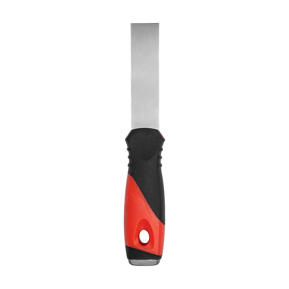 Tork Craft Putty Knife 25mm Stainless Steel Blade Soft Grip Steel Cap - image 01
