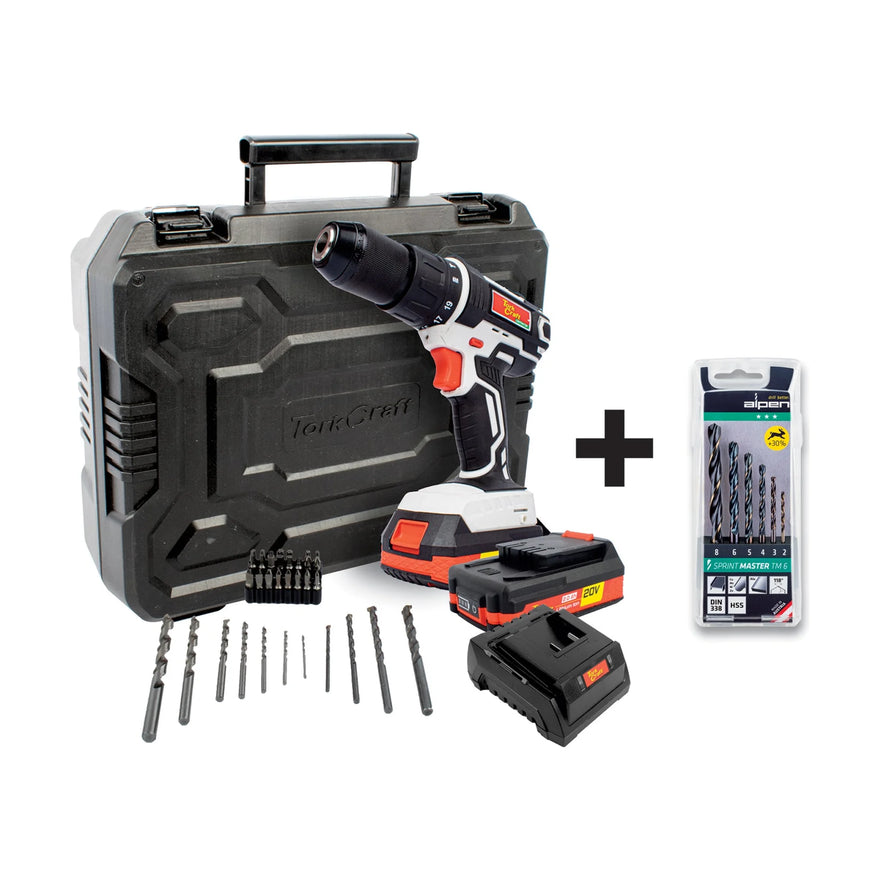 Tork Craft Impact Driver TC20030 With Sprint Master Set Alpen TM6 - image 01