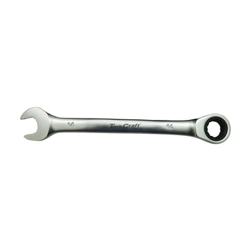 Tork Craft Combination Ratchet Wrench 14mm Fixed Head Spanner - image 01