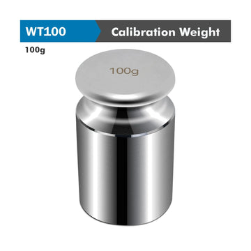 Accud Cylindrical Calibration Weight 100Gram Stainless Steel - image 01