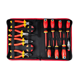 Tork Craft 14pc Screwdriver (PH/SL) & Hand Tools Set Electricians Insulated VDE - image 01