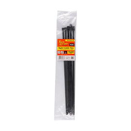 Tork Craft Nylon Cable Ties 7.6mm X 400mm Black 10pc - image 01