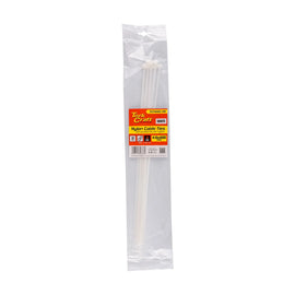 Tork Craft Nylon Cable Ties 4.8mm X 400mm White 10pc - image 01