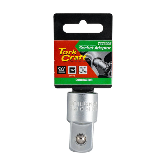 Tork Craft Socket Adaptor 1/2'F X 3/4'M - image 01