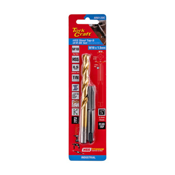Tork Craft Tap HSS 10x1.5 & Drill 8.5mm 2pc Set - image 01