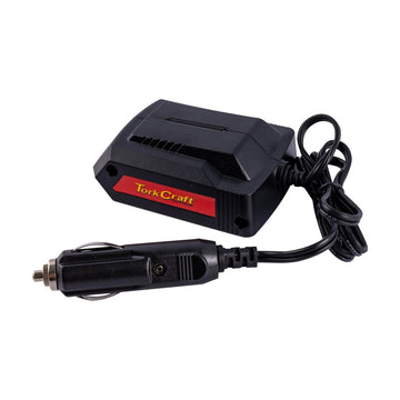 Tork Craft 12v Battery Car Charger For 20v Batteries 2.3a 0.8m Cable - image 01