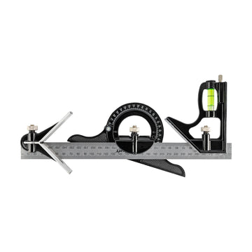 Tork Craft Combination Square & Protractor 3pc Set - image 01