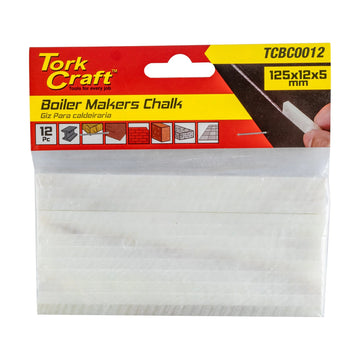 Tork Craft Boiler Makers Chalk 12pc Welders White Soap Stone - image 01