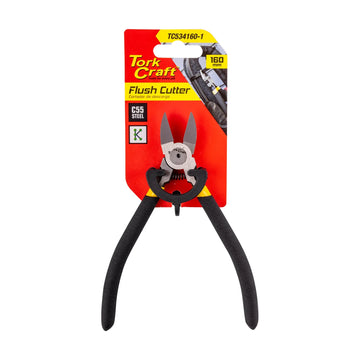 Tork Craft Plastic Cutter 160mm Diagonal Side Cutter Pliers Flush Cut Cable Tie - image 01