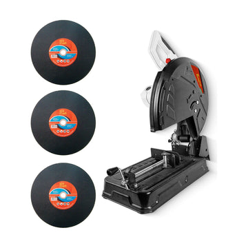 Tork Craft Cut-off Saw 2700w 355mm + 3 X 350mm Abrasive Cutting Discs TCCS0355 ABR350S - image 01