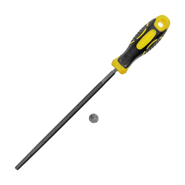 Tork Craft Steel File Round 200mm 2nd Cut - image 01
