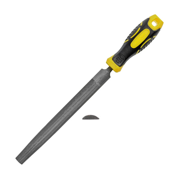 Tork Craft Steel File Halfround 200mm 2nd Cut - image 01